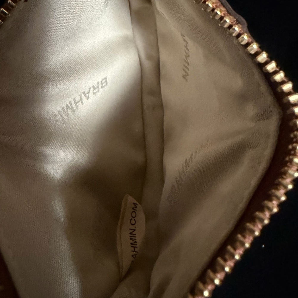 Brahmin Tan Crocodile-Embossed Key Holder - Picture 5 of 5